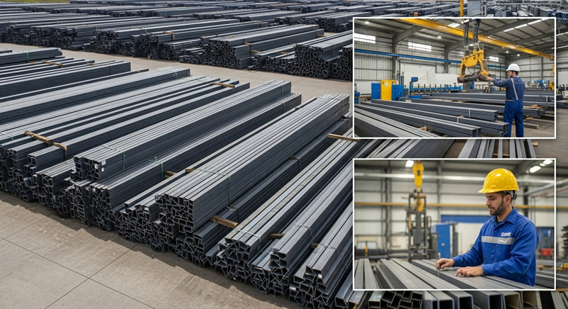 Seleccion perfiles acero estructural para corte de perfiles t en Bogotá, Colombia. Montajes, Ingeniería y Construcción. MIC SAS.
