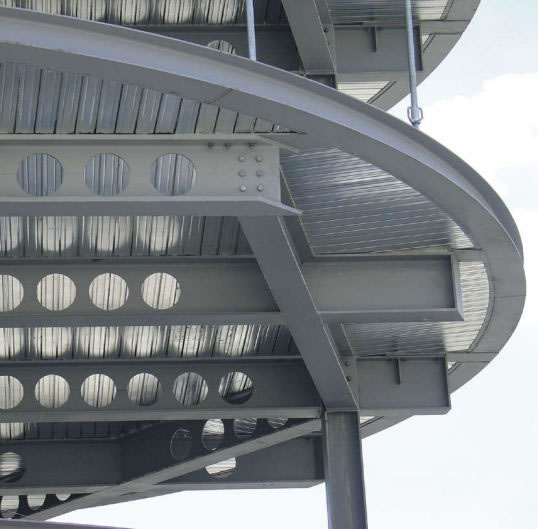 Vigas alveolares celulares acero para estructura curva exterior bogota colombia. Montajes, Ingeniería y Construcción. MIC SAS. Vigas alveolares celulares acero para estructura curva exterior bogota colombia. Montajes, Ingeniería y Construcción. MIC SAS.
