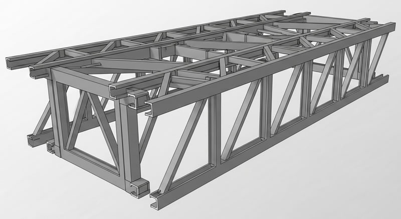 Configuracion celosia perfiles canal c en pares en bogota colombia. Montajes, Ingeniería y Construcción. MIC SAS. Configuracion celosia perfiles canal c en pares en bogota colombia. Montajes, Ingeniería y Construcción. MIC SAS.