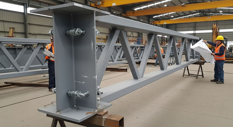Inspeccion viga celosia con cordones para infraestructura en bogota colombia. Montajes, Ingeniería y Construcción. MIC SAS. Inspeccion viga celosia con cordones para infraestructura en bogota colombia. Montajes, Ingeniería y Construcción. MIC SAS.