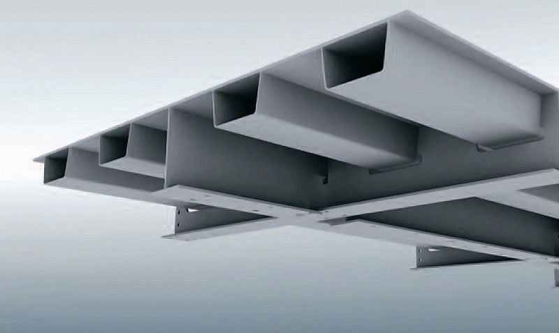 Estructura inferior de tablero ortotrópico con diafragmas de acero en Bogotá Colombia. Montajes, Ingeniería y Construcción MIC SAS. Estructura inferior de tablero ortotrópico con diafragmas de acero en Bogotá Colombia. Montajes, Ingeniería y Construcción MIC SAS.