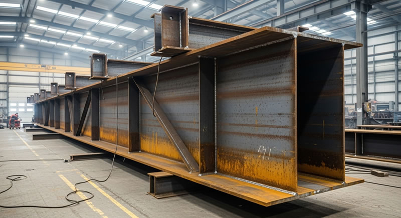 Viga armada grande para proyecto especial en fabricacion en Bogotá, Colombia. Montajes, Ingeniería y Construcción. MIC SAS. Viga armada grande para proyecto especial en fabricacion en Bogotá, Colombia. Montajes, Ingeniería y Construcción. MIC SAS.