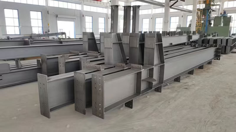 Vigas metalicas con cartelas y placas base para montaje estructural en Bogotá, Colombia. Montajes, Ingeniería y Construcción. MIC SAS. Vigas metalicas con cartelas y placas base para montaje estructural en Bogotá, Colombia. Montajes, Ingeniería y Construcción. MIC SAS.