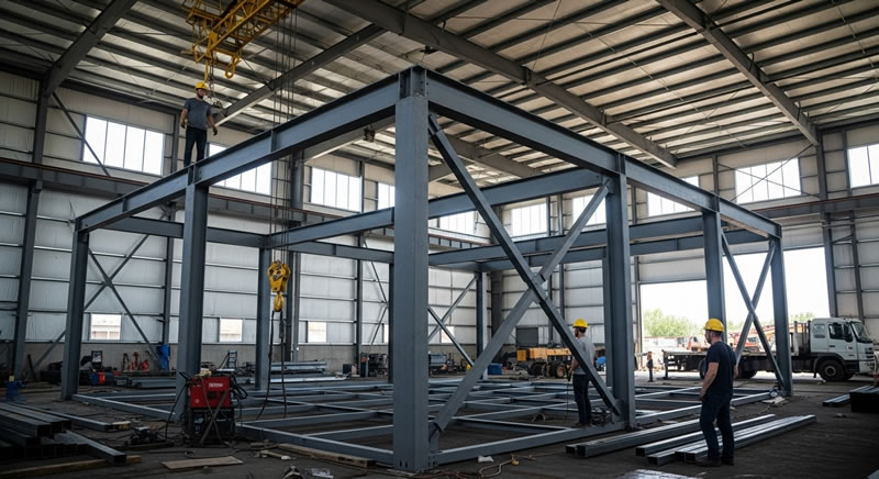 Ensamblaje de estructura metalica con vigas y calidad asegurada en Bogotá, Colombia. Montajes, Ingeniería y Construcción. MIC SAS. Ensamblaje de estructura metalica con vigas y calidad asegurada en Bogotá, Colombia. Montajes, Ingeniería y Construcción. MIC SAS.