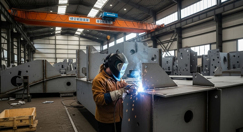 Soldador calificado trabajando en componente estructural con calidad en Bogotá, Colombia. Montajes, Ingeniería y Construcción. MIC SAS. Soldador calificado trabajando en componente estructural con calidad en Bogotá, Colombia. Montajes, Ingeniería y Construcción. MIC SAS.