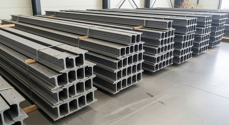 Vigas de acero tipo i apiladas y preparadas con control de calidad en Bogotá, Colombia. Montajes, Ingeniería y Construcción. MIC SAS. Vigas de acero tipo i apiladas y preparadas con control de calidad en Bogotá, Colombia. Montajes, Ingeniería y Construcción. MIC SAS.