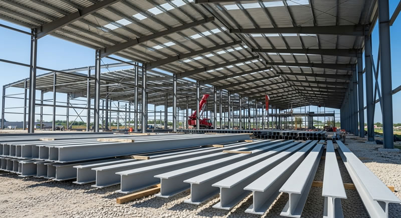 Vigas acero prefabricadas en obra para montaje de estructuras en Bogotá, Colombia. Montajes, Ingeniería y Construcción. MIC SAS. Vigas acero prefabricadas en obra para montaje de estructuras en Bogotá, Colombia. Montajes, Ingeniería y Construcción. MIC SAS.