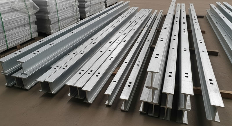Vigas de acero galvanizadas y perforadas para proyectos en Bogotá, Colombia. Montajes, Ingeniería y Construcción. MIC SAS. Vigas de acero galvanizadas y perforadas para proyectos en Bogotá, Colombia. Montajes, Ingeniería y Construcción. MIC SAS.