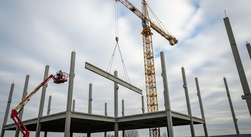 Instalación de viga prefabricada y su acero estructural protegido en Bogotá, Colombia. Montajes, Ingeniería y Construcción. MIC SAS. Instalación de viga prefabricada y su acero estructural protegido en Bogotá, Colombia. Montajes, Ingeniería y Construcción. MIC SAS.