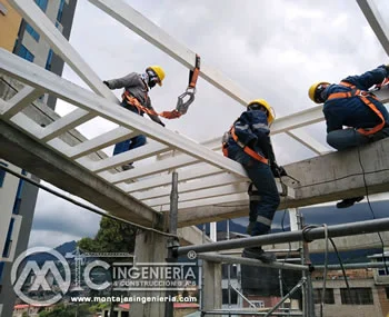 Proyectos de construcción con estructura metálica en Bogotá, Colombia