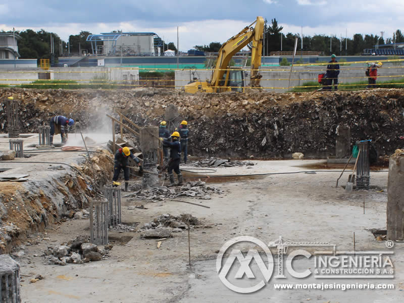 Servicios de demolición y construcción en Bogotá, Colombia. Montajes, Ingeniería y Construcción. MIC SAS