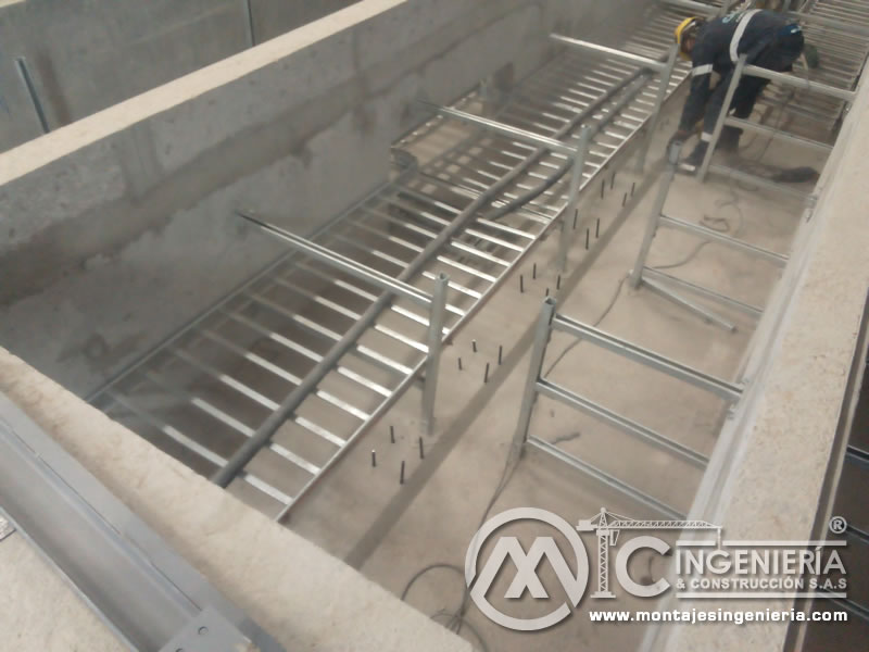 Cálculo y fabricación de estructuras metálicas en acero para montajes industriales en Bogotá, Colombia. Montajes, Ingeniería y Construcción. MIC SAS Cálculo y fabricación de estructuras metálicas en acero para montajes industriales en Bogotá, Colombia. Montajes, Ingeniería y Construcción. MIC SAS