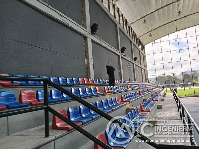 Fabricación de volúmenes de concreto para Colegio Buckingham en Bogotá, Colombia. Montajes, Ingeniería y Construcción MIC SAS. Fabricación de volúmenes de concreto para Colegio Buckingham en Bogotá, Colombia. Montajes, Ingeniería y Construcción MIC SAS.