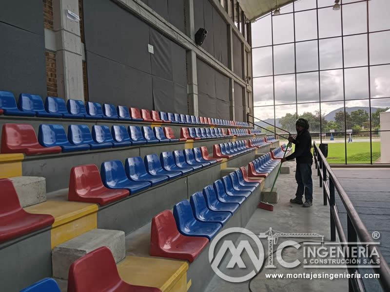 Fabricación de volúmenes de concreto para Colegio Buckingham en Bogotá, Colombia. Montajes, Ingeniería y Construcción MIC SAS. Fabricación de volúmenes de concreto para Colegio Buckingham en Bogotá, Colombia. Montajes, Ingeniería y Construcción MIC SAS.