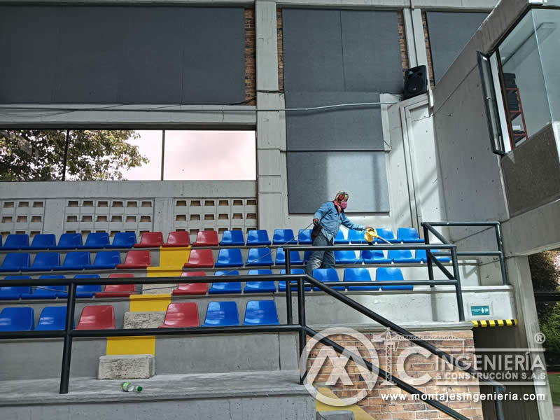 Fabricación de volúmenes de concreto para Colegio Buckingham en Bogotá, Colombia. Montajes, Ingeniería y Construcción MIC SAS. Fabricación de volúmenes de concreto para Colegio Buckingham en Bogotá, Colombia. Montajes, Ingeniería y Construcción MIC SAS.