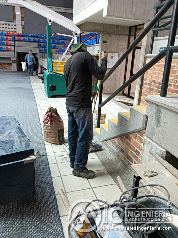 Fabricación de volúmenes de concreto para Colegio Buckingham en Bogotá, Colombia. Montajes, Ingeniería y Construcción MIC SAS. Fabricación de volúmenes de concreto para Colegio Buckingham en Bogotá, Colombia. Montajes, Ingeniería y Construcción MIC SAS.
