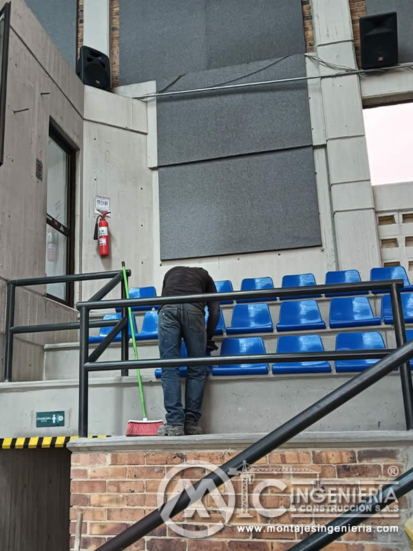 Fabricación de volúmenes de concreto para Colegio Buckingham en Bogotá, Colombia. Montajes, Ingeniería y Construcción MIC SAS. Fabricación de volúmenes de concreto para Colegio Buckingham en Bogotá, Colombia. Montajes, Ingeniería y Construcción MIC SAS.