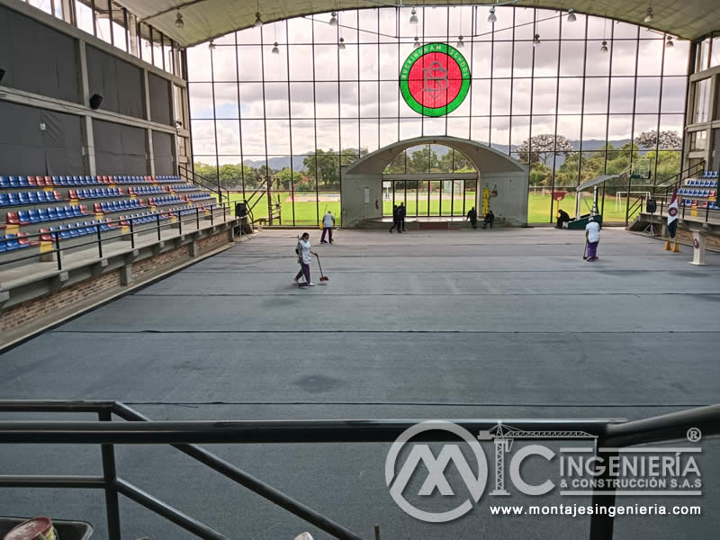 Fabricación de volúmenes de concreto para Colegio Buckingham en Bogotá, Colombia. Montajes, Ingeniería y Construcción MIC SAS. Fabricación de volúmenes de concreto para Colegio Buckingham en Bogotá, Colombia. Montajes, Ingeniería y Construcción MIC SAS.