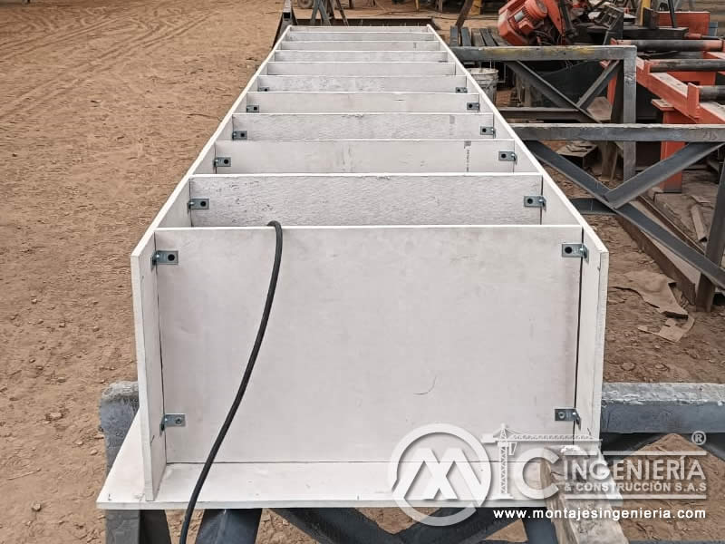 Diseño y construcción de partes estructurales, vigas y columnas metálicas en Bogotá, Colombia. Montajes, Ingeniería y Construcción MIC SAS.