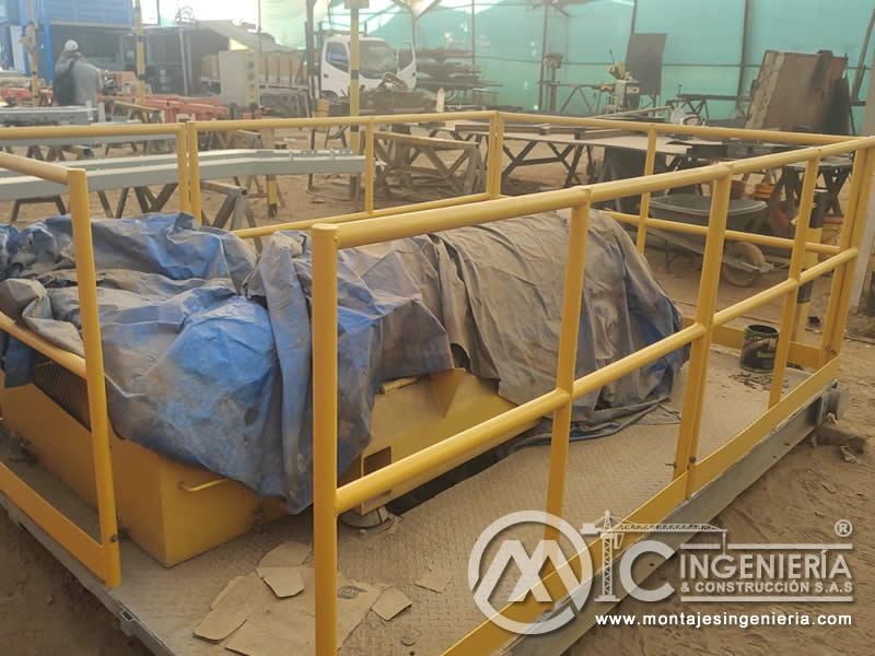 Sandblasting y pintura de barandas y escaleras metálicas adyacentes en instalaciones de tanques en Bogotá, Colombia. Montajes, Ingeniería y Construcción MIC SAS. Sandblasting y pintura de barandas y escaleras metálicas adyacentes en instalaciones de tanques en Bogotá, Colombia. Montajes, Ingeniería y Construcción MIC SAS.