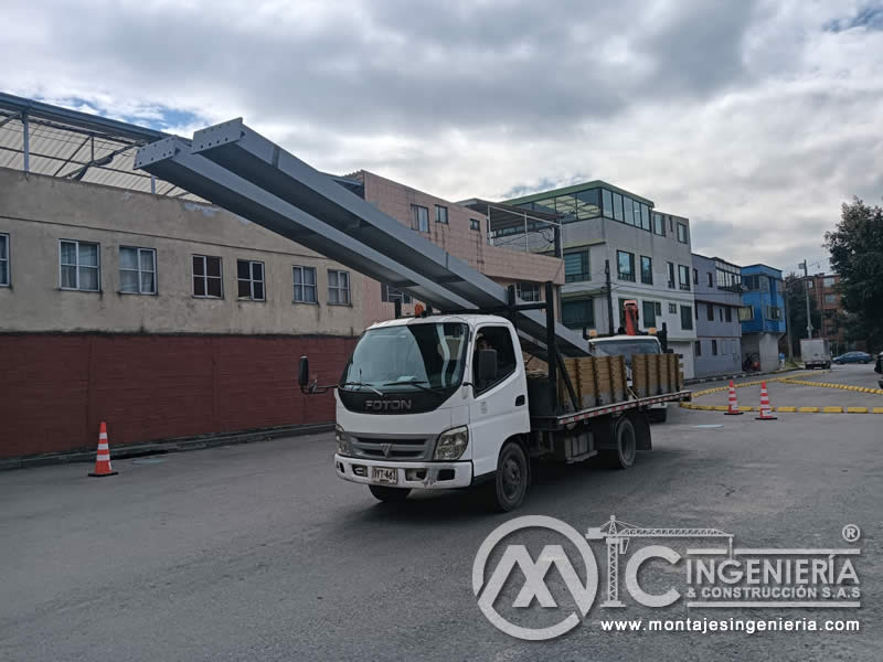 Fabricación de mezzanines metálicos para bodegas y naves industriales en Bogotá, Colombia. Montajes, Ingeniería y Construcción. MIC SAS. Fabricación de mezzanines metálicos para bodegas y naves industriales en Bogotá, Colombia. Montajes, Ingeniería y Construcción. MIC SAS.