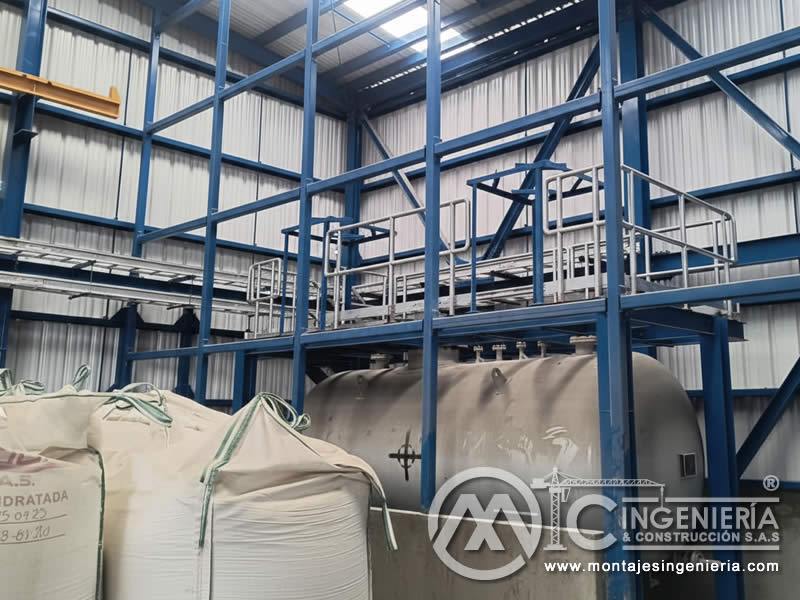  en Bogotá, Colombia. Montajes, Ingeniería y Construcción. MIC SAS.