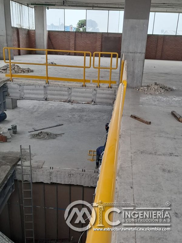 Revision de estructura y pisos para rampas vehiculares acceso vehicular en Bogotá, Colombia. Montajes, Ingeniería y Construcción MIC SAS.