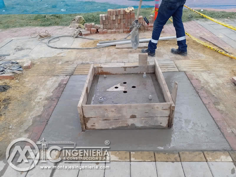 Construcción de estructuras en acero y vigas metálicas en Bogotá, Colombia. Montajes, Ingeniería y Construcción. MIC SAS. Construcción de estructuras en acero y vigas metálicas en Bogotá, Colombia. Montajes, Ingeniería y Construcción. MIC SAS.