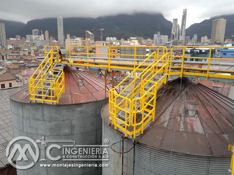 Diseño estructural, cálculo estructural y diseños industriales en Bogotá, Colombia. Montajes, Ingeniería y Construcción. MIC SAS.