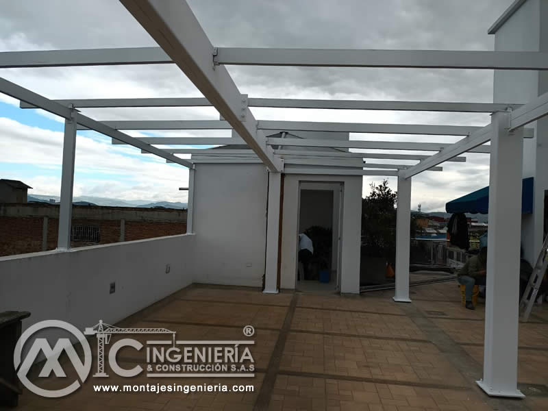 Montaje de estructuras y ejemplos de construcciones metálicas en Bogotá, Colombia. Montajes, Ingeniería y Construcción. MIC SAS. Montaje de estructuras y ejemplos de construcciones metálicas en Bogotá, Colombia. Montajes, Ingeniería y Construcción. MIC SAS.