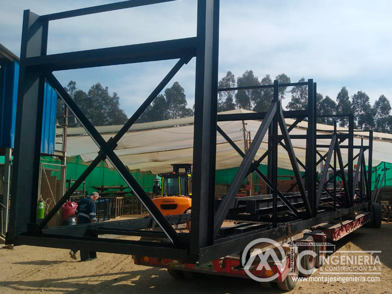 Construcciones en acero para el Montaje de una Estructura Industrial en Bogotá, Colombia. Montajes, Ingeniería y Construcción. MIC SAS Construcciones en acero para el Montaje de una Estructura Industrial en Bogotá, Colombia. Montajes, Ingeniería y Construcción. MIC SAS