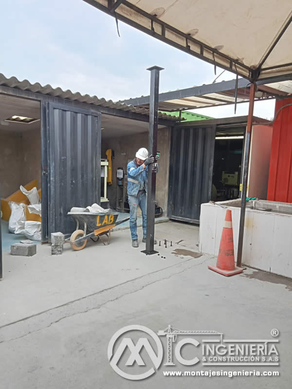 Fábrica de techos y cubiertas metálicas para pérgolas industriales en Bogotá, Colombia. Montajes, Ingeniería y Construcción. MIC SAS. Fábrica de techos y cubiertas metálicas para pérgolas industriales en Bogotá, Colombia. Montajes, Ingeniería y Construcción. MIC SAS.