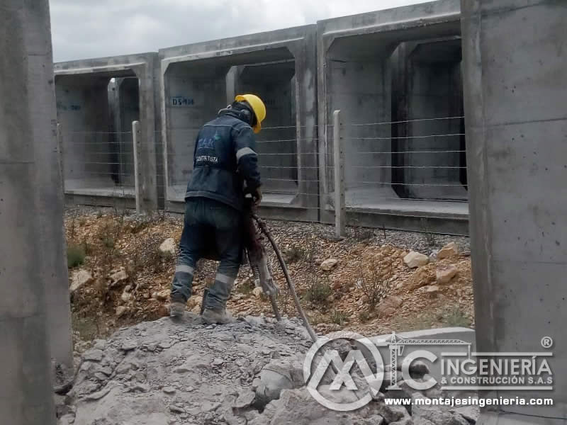 Construcción de estructuras arriostradas y cerchas metálicas en acero en Bogotá, Colombia. Montajes, Ingeniería y Construcción. MIC SAS