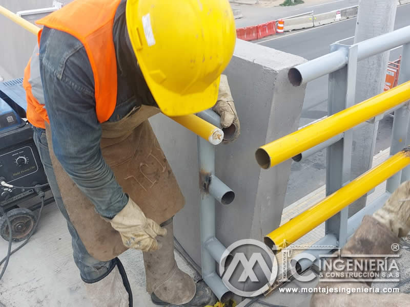 Componentes metálicos para puentes peatonales resistentes en Bogotá, Colombia. Montajes, Ingeniería y Construcción. MIC SAS. Componentes metálicos para puentes peatonales resistentes en Bogotá, Colombia. Montajes, Ingeniería y Construcción. MIC SAS.