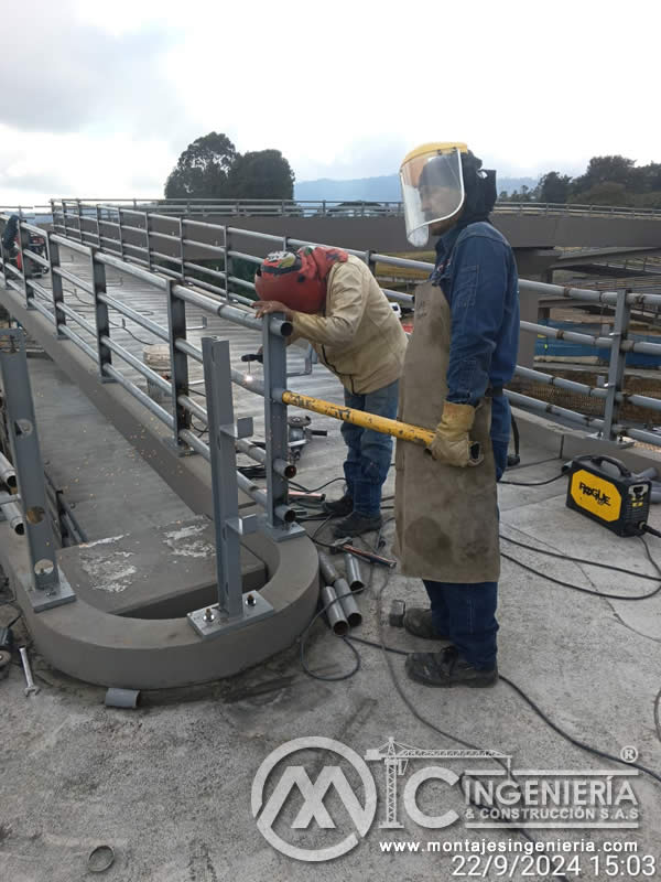Planificación de esquemas de construcción de pasarelas y puentes peatonales en Bogotá, Colombia. Montajes, Ingeniería y Construcción. MIC SAS. Planificación de esquemas de construcción de pasarelas y puentes peatonales en Bogotá, Colombia. Montajes, Ingeniería y Construcción. MIC SAS.