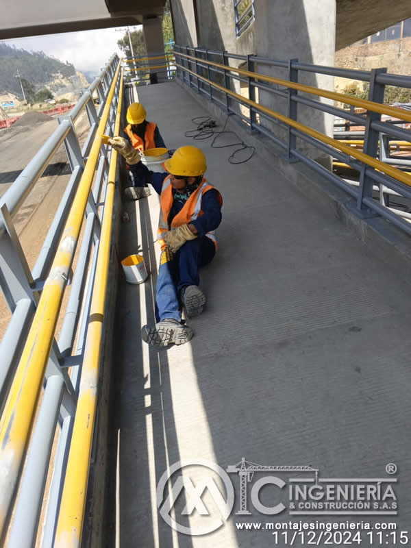 Fabricación de puentes peatonales metálicos con los más altos estándares en Bogotá, Colombia. Montajes, Ingeniería y Construcción. MIC SAS. Fabricación de puentes peatonales metálicos con los más altos estándares en Bogotá, Colombia. Montajes, Ingeniería y Construcción. MIC SAS.