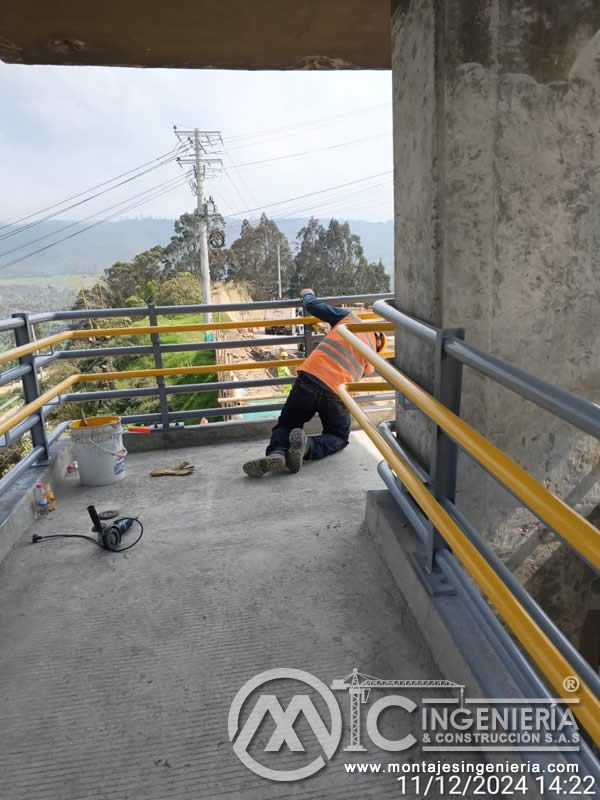 Fabricación de puentes peatonales metálicos con los más altos estándares en Bogotá, Colombia. Montajes, Ingeniería y Construcción. MIC SAS. Fabricación de puentes peatonales metálicos con los más altos estándares en Bogotá, Colombia. Montajes, Ingeniería y Construcción. MIC SAS.