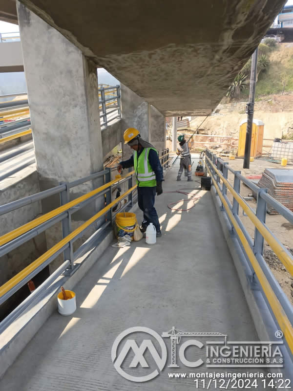Fabricación de puentes peatonales metálicos con los más altos estándares en Bogotá, Colombia. Montajes, Ingeniería y Construcción. MIC SAS. Fabricación de puentes peatonales metálicos con los más altos estándares en Bogotá, Colombia. Montajes, Ingeniería y Construcción. MIC SAS.