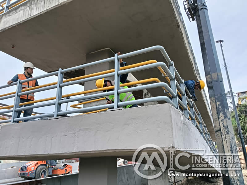 Instalación de puentes peatonales metálicos, un proceso eficiente en Bogotá, Colombia. Montajes, Ingeniería y Construcción. MIC SAS. Instalación de puentes peatonales metálicos, un proceso eficiente en Bogotá, Colombia. Montajes, Ingeniería y Construcción. MIC SAS.
