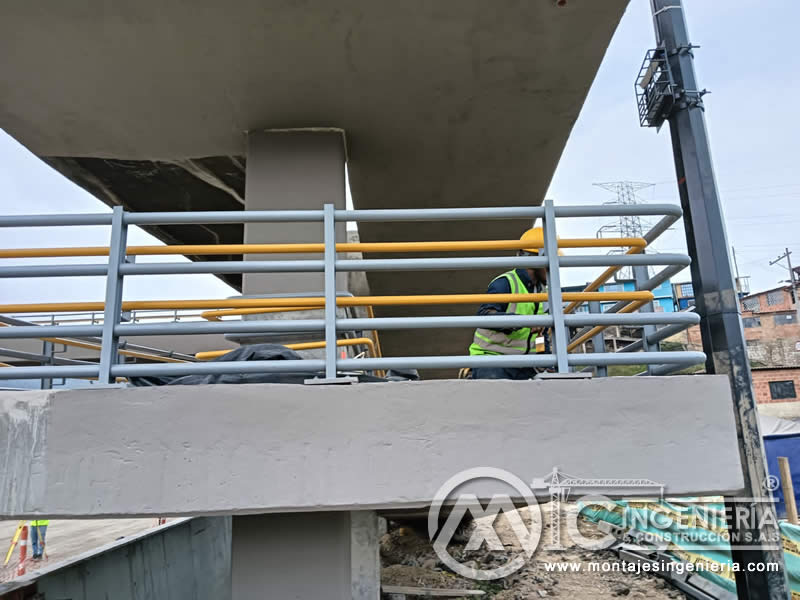 Instalación de puentes peatonales metálicos, un proceso eficiente en Bogotá, Colombia. Montajes, Ingeniería y Construcción. MIC SAS. Instalación de puentes peatonales metálicos, un proceso eficiente en Bogotá, Colombia. Montajes, Ingeniería y Construcción. MIC SAS.