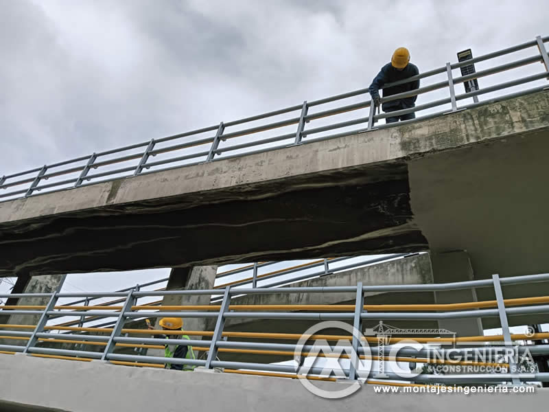 Instalación de puentes peatonales metálicos, un proceso eficiente en Bogotá, Colombia. Montajes, Ingeniería y Construcción. MIC SAS. Instalación de puentes peatonales metálicos, un proceso eficiente en Bogotá, Colombia. Montajes, Ingeniería y Construcción. MIC SAS.