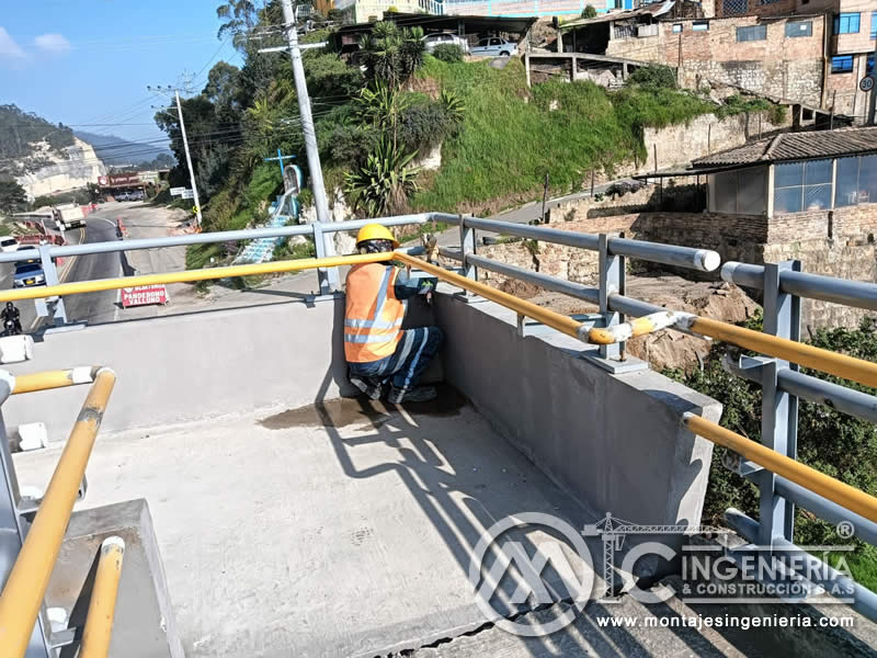 Puentes peatonales estructurales metálicos, soluciones a la medida para Bogotá, Colombia. Montajes, Ingeniería y Construcción. MIC SAS. Puentes peatonales estructurales metálicos, soluciones a la medida para Bogotá, Colombia. Montajes, Ingeniería y Construcción. MIC SAS.