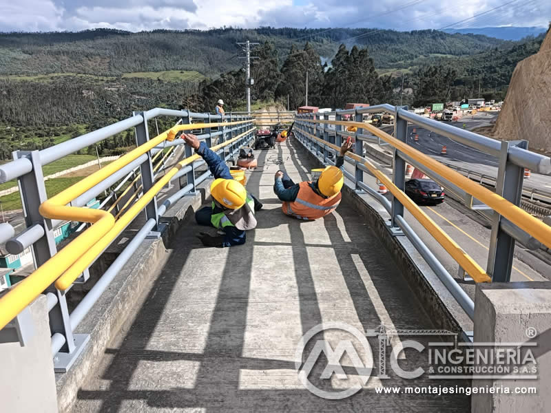 Puentes peatonales estructurales metálicos, soluciones a la medida para Bogotá, Colombia. Montajes, Ingeniería y Construcción. MIC SAS. Puentes peatonales estructurales metálicos, soluciones a la medida para Bogotá, Colombia. Montajes, Ingeniería y Construcción. MIC SAS.
