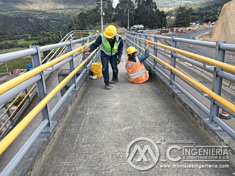 Puentes peatonales estructurales metálicos, soluciones a la medida para Bogotá, Colombia. Montajes, Ingeniería y Construcción. MIC SAS. Puentes peatonales estructurales metálicos, soluciones a la medida para Bogotá, Colombia. Montajes, Ingeniería y Construcción. MIC SAS.