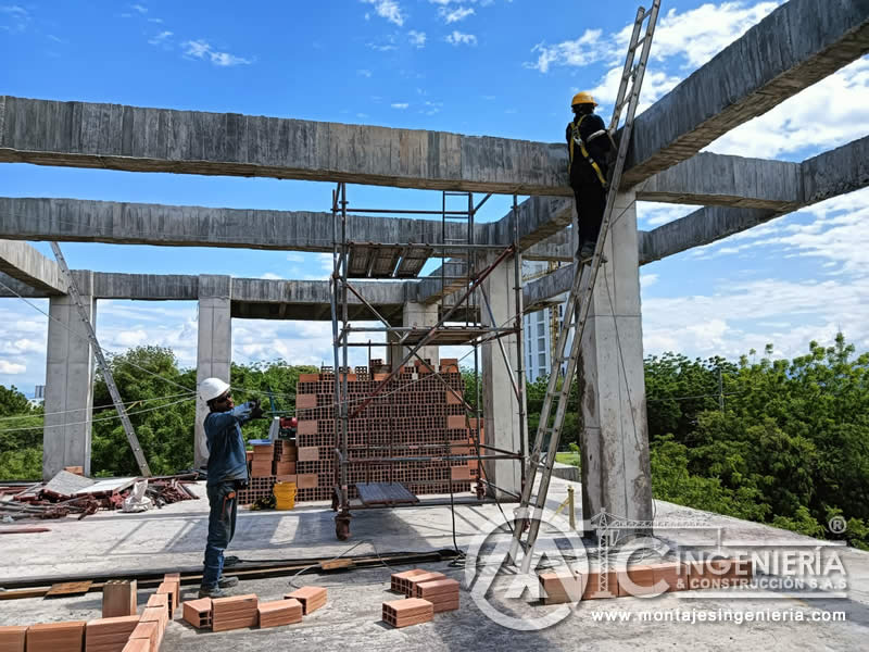 Obra Estructura Metálica para Cubierta en Juzgados en Girardot, Cundinamarca. Colombia Obra Estructura Metálica para Cubierta en Juzgados en Girardot, Cundinamarca. Colombia