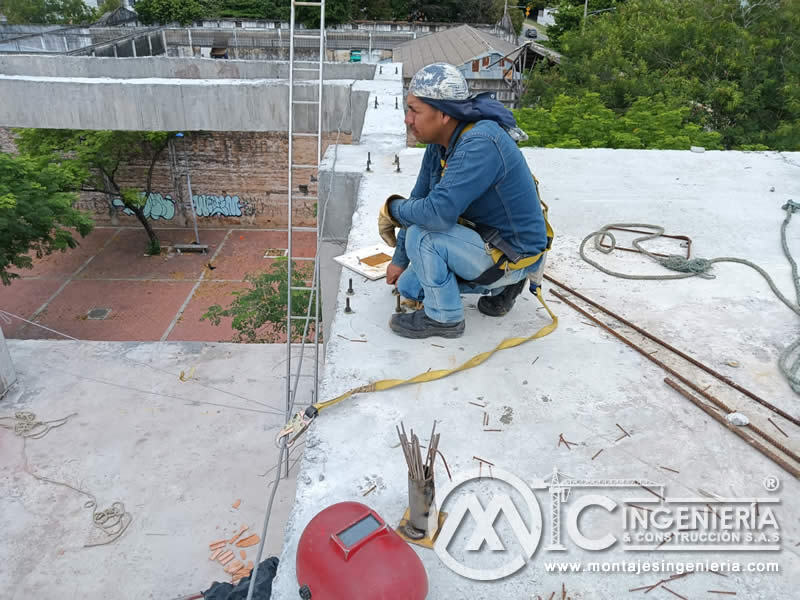 Techos y Cubiertas con Estructura Metálica para Obra en Juzgados en Girardot, Cundinamarca. Colombia. Montajes, Ingeniería y Construcción. MIC SAS. Techos y Cubiertas con Estructura Metálica para Obra en Juzgados en Girardot, Cundinamarca. Colombia. Montajes, Ingeniería y Construcción. MIC SAS.