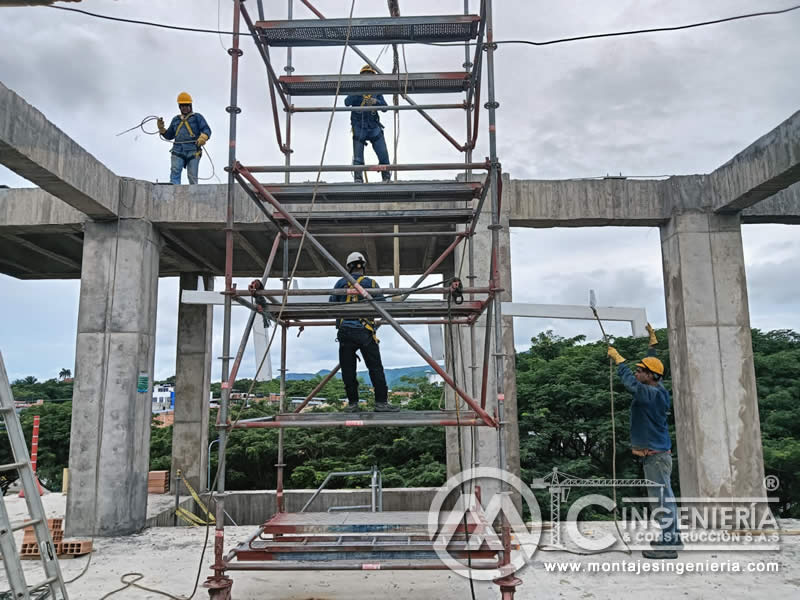 Techos y Cubiertas con Estructura Metálica para Obra en Juzgados en Girardot, Cundinamarca. Colombia. Montajes, Ingeniería y Construcción. MIC SAS. Techos y Cubiertas con Estructura Metálica para Obra en Juzgados en Girardot, Cundinamarca. Colombia. Montajes, Ingeniería y Construcción. MIC SAS.