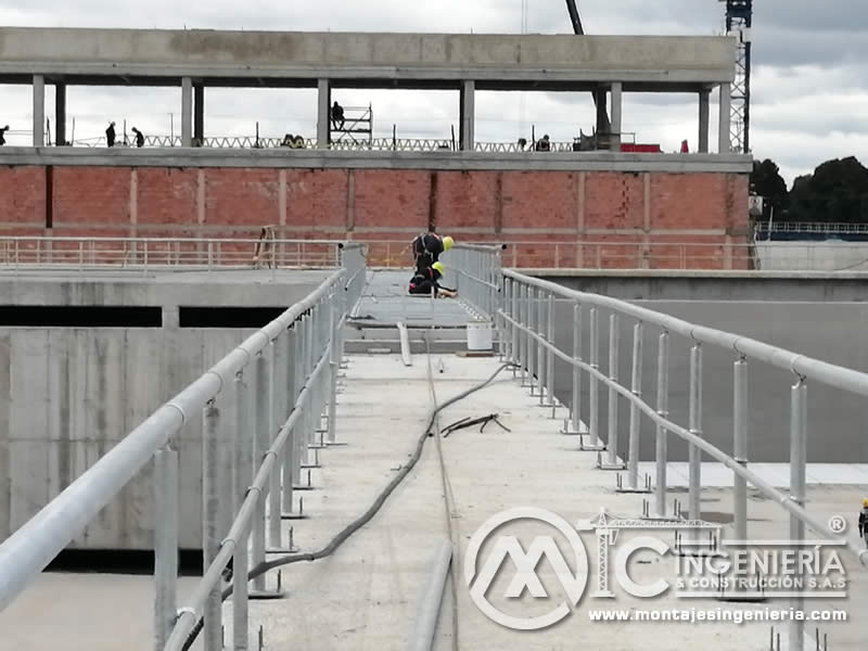 Barandales en aluminio, pasamanos metálicos y barandal de metal en Bogotá, Colombia. Montajes, Ingeniería y Construcción MIC SAS. Barandales en aluminio, pasamanos metálicos y barandal de metal en Bogotá, Colombia. Montajes, Ingeniería y Construcción MIC SAS.