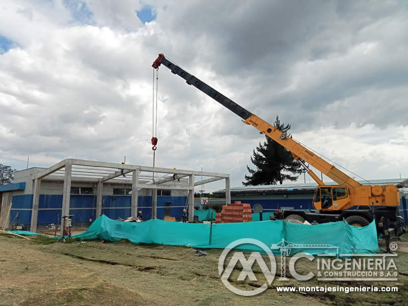 Estructuras metálicas industriales complementarias en acero en Bogotá, Colombia. Montajes, Ingeniería y Construcción. MIC SAS. Estructuras metálicas industriales complementarias en acero en Bogotá, Colombia. Montajes, Ingeniería y Construcción. MIC SAS.