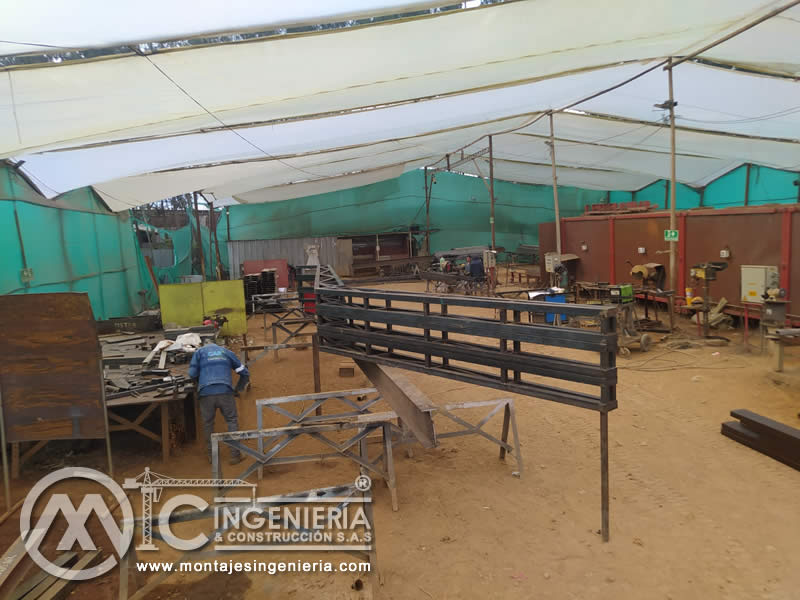 Fabricaciones metalmecánicas en Bogotá, Colombia. Montajes, Ingeniería y Construcción. MIC SAS. Fabricaciones metalmecánicas en Bogotá, Colombia. Montajes, Ingeniería y Construcción. MIC SAS.